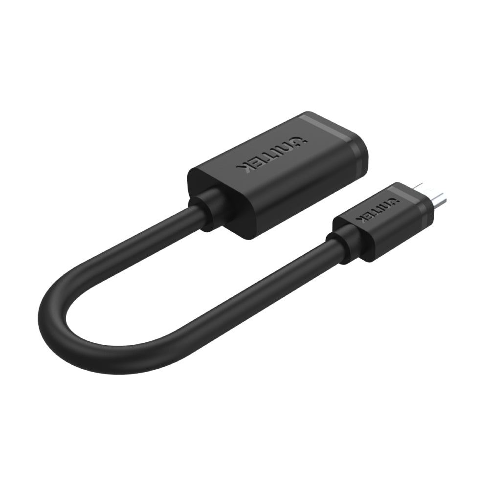 StarTech.com 8in USB OTG Cable - Micro USB to Mini USB - M/M - USB OTG  Mobile Device Adapter Cable - 8 inch (UMUSBOTG8IN),Black