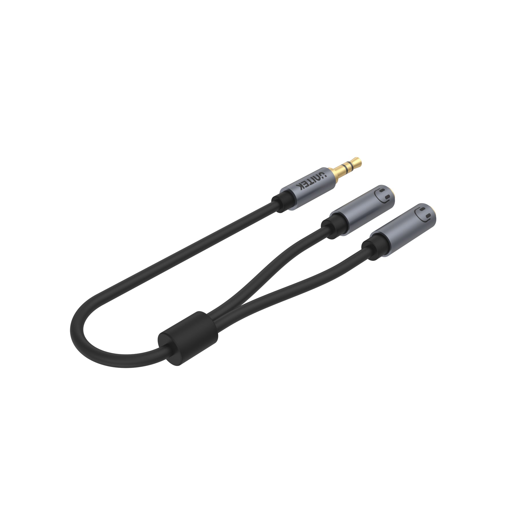 Headphone Splitter For Dual Headphone (3.5mm Plug to Dual 3.5mm Jack) Stereo Audio Cable