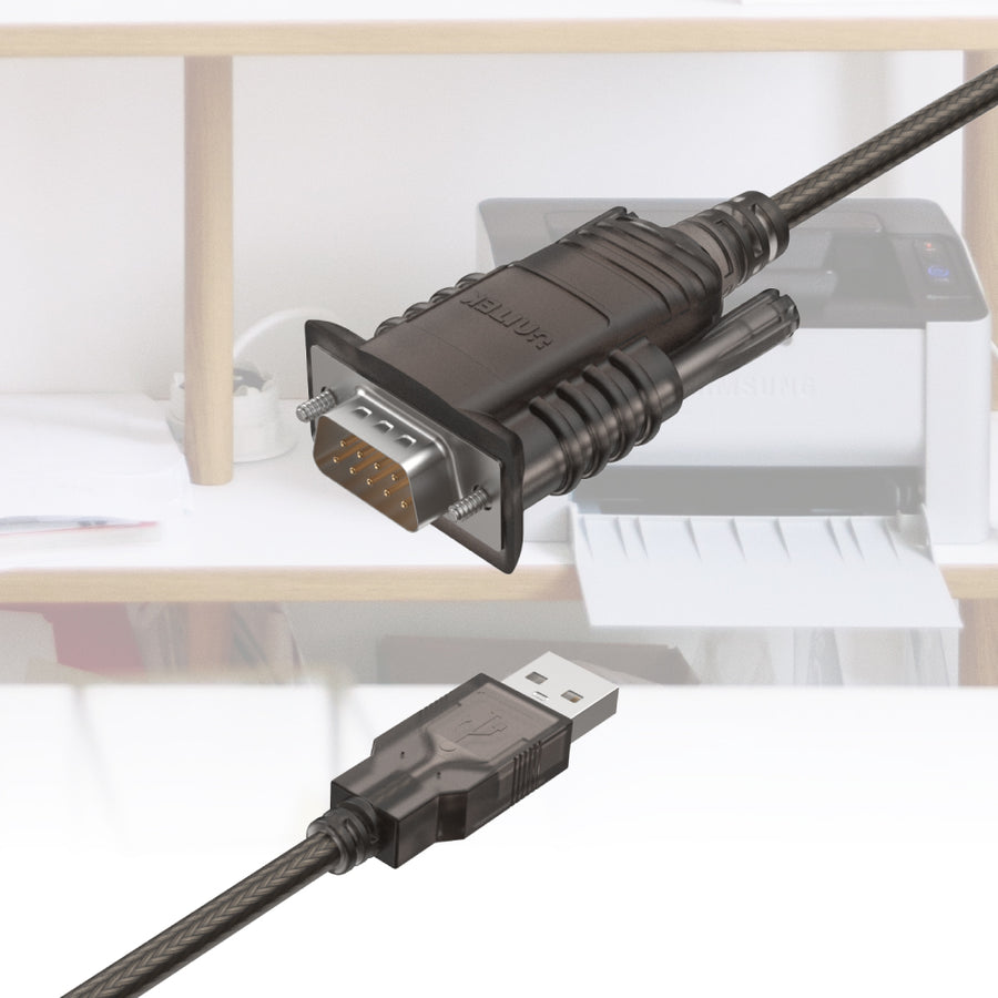 Usb 2 Serial Cable USB 2.0 to Serial RS232 Cable | UNITEK