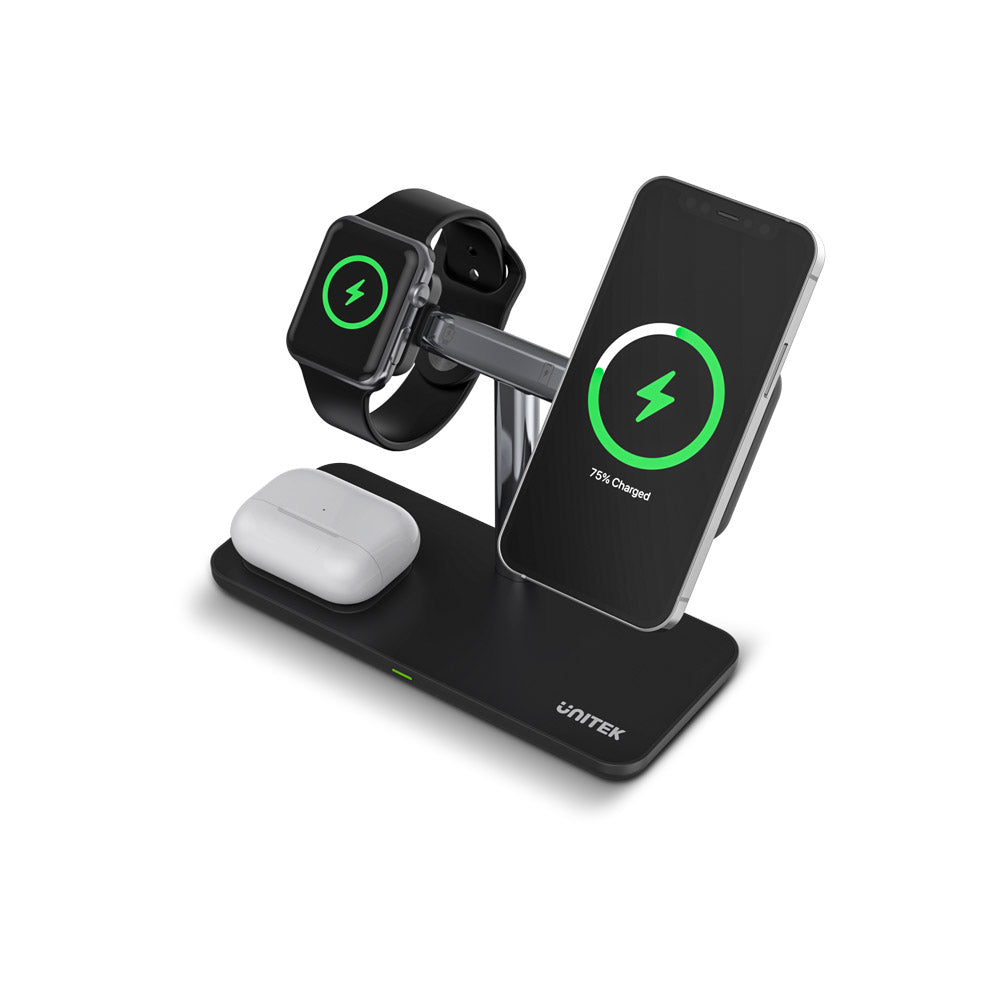 MagMighty TRI 3-in-1 Dividable Magnetic Wireless Charging Stand