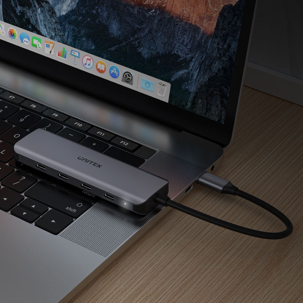 uHUB Q4+ 4-in-1 USB-C Ethernet Hub